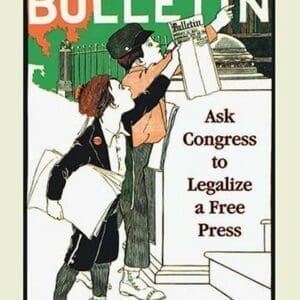 The Bulletin by Wilbur Pierce - Art Print