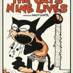 The Cat's Nine Lives by Bray Productions - Art Print