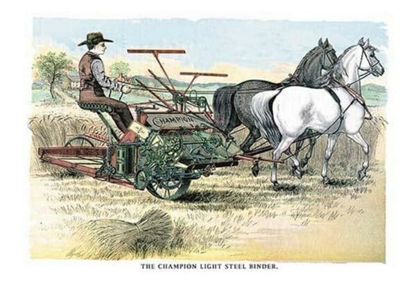 The Champion Light Steel Binder - Art Print