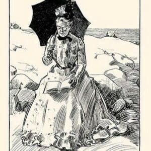 The Chaperone by Charles Dana Gibson - Art Print