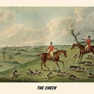 The Check by Henry Alken - Art Print