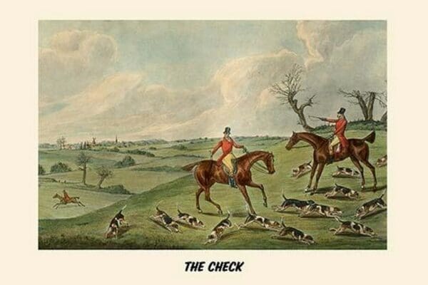 The Check by Henry Alken - Art Print