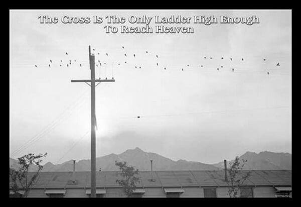 The Cross is the Only Ladder High Enough to Reach Heaven by Sara Pierce - Art Print