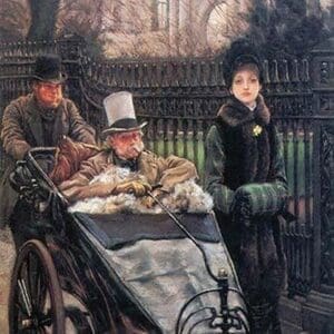 The Daughter of the warrior by James Tissot - Art Print