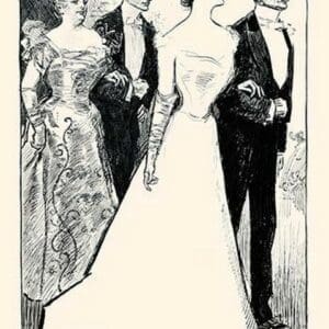 The Debutante by Charles Dana Gibson - Art Print