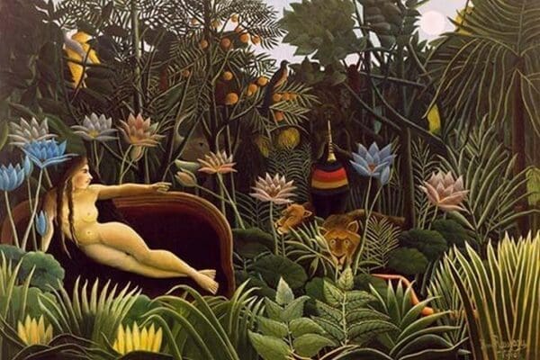 The Dream by Henri Rousseau - Art Print