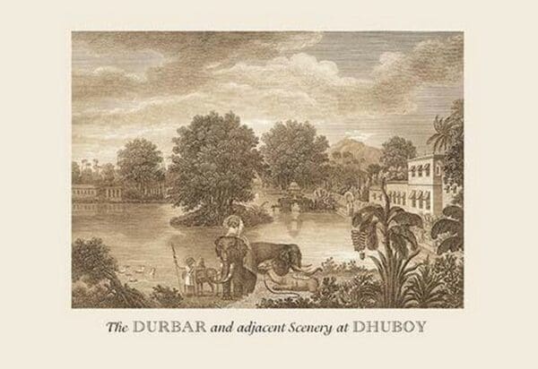 The Durbar by Baron de Montalemert - Art Print