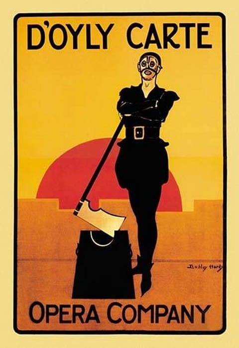 The Executioner: D'Oyly Carte Opera Company - Art Print