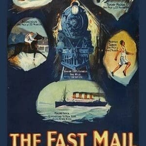 The Fast Mail - Art Print