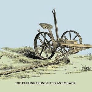 The Feering Front-Cut Giant Mower - Art Print