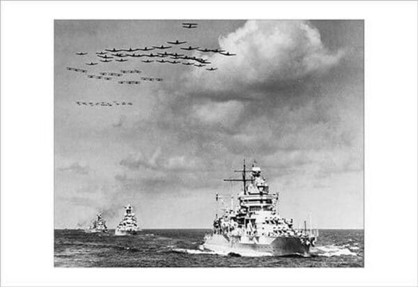 The Fleet - The U.S. Navy Sailing to Victory by U.S. Navy - Art Print