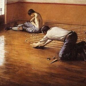 The Floor Scrapers by Gustave Caillebotte - Art Print