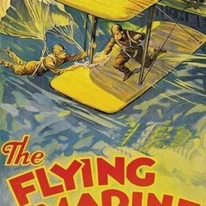 The Flying Marine - Art Print