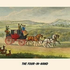 The Four in Hand by Henry Alken - Art Print