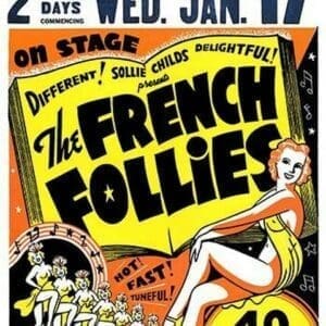 The French Follies #2 - Art Print