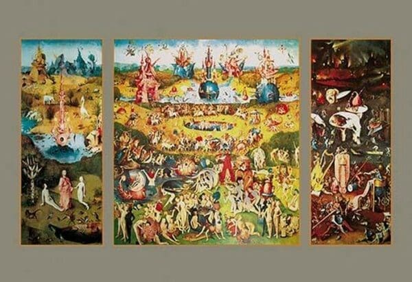 The Garden of Earthly Delights by Hieronymus Bosch - Art Print