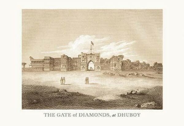 The Gate of Diamonds by Baron de Montalemert - Art Print