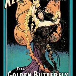 The Golden Butterfly: Kellar's Latest Wonder by Strobridge - Art Print