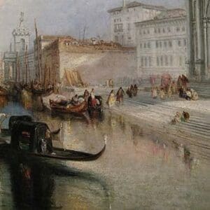 The Grand Canal in Venice by Joseph Turner #2 - Art Print