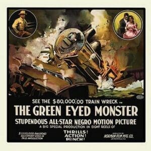 The Green Eyed Monster by Norman Studios - Art Print