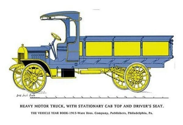 The Heavy Motor Truck - Stationary Cab