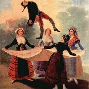 The Jumping Jack by Francisco de Goya - Art Print