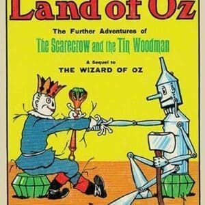 The Land of Oz by Frank L. Baum - Art Print