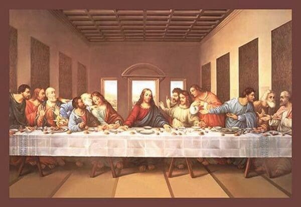 The Last Supper by Michaelangelo #2 - Art Print