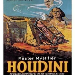 The Literary Digest: Houdini Buried Alive - Art Print