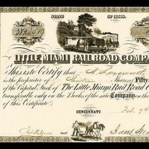 The Little Miami Railroad Company #2 - Art Print