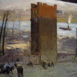 The Lone Tenement by George Bellows - Art Print