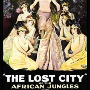 The Lost City of the African Jungles - Art Print