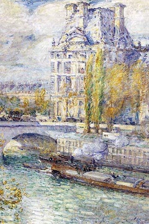 The Louvre on Port Royal by Frederick Childe Hassam - Art Print