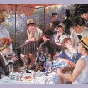 The Luncheon of the Boating Party by Renoir - Art Print