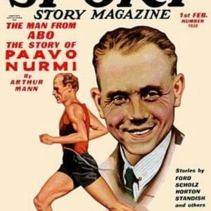 The Man from Abo; The Story of Paavo Nurmi - Art Print