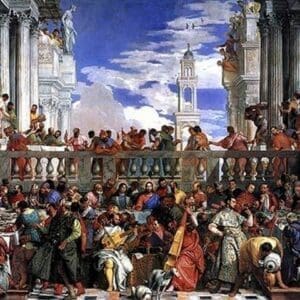 The Marriage at Cana by Veronese - Art Print