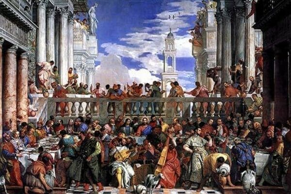 The Marriage at Cana by Veronese - Art Print