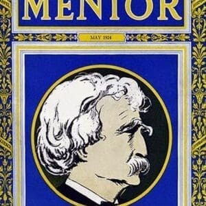 The Mentor - Mark Twain - Art Print