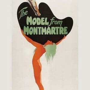 The Model from Montmartre #2 - Art Print