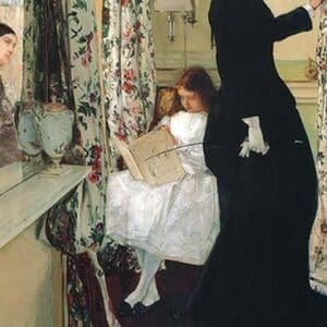 The Music Room by James McNeill Whistler - Art Print