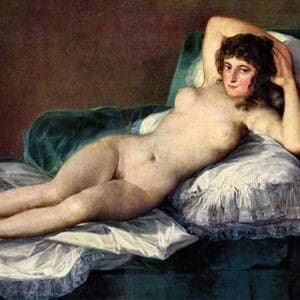 The Naked Maja by Francisco de Goya - Art Print