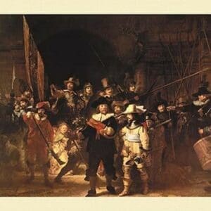 The Night Watch by Rembrandt - Art Print