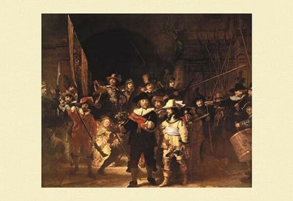 The Night Watch by Rembrandt - Art Print