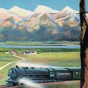 The Northern Pacific Scenic Route - Art Print