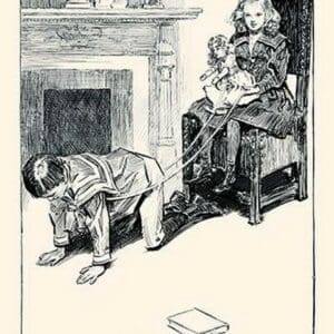 The Nursery by Charles Dana Gibson - Art Print