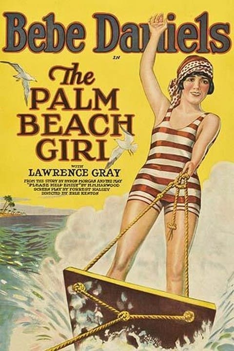 The Palm Beach Girl - Art Print