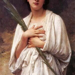 The Palm Leaf by William Bouguereau - Art Print