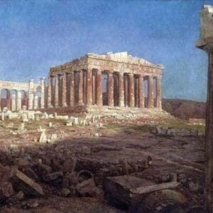 The Parthenon by Frederic Edwin Church - Art Print