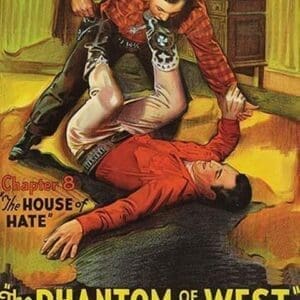 The Phantom of the West - House of hate - Art Print