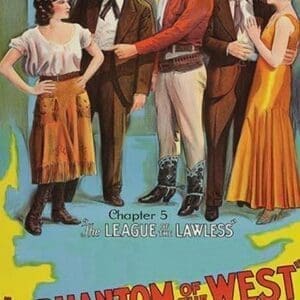 The Phantom of the West - League of the Lawless - Art Print